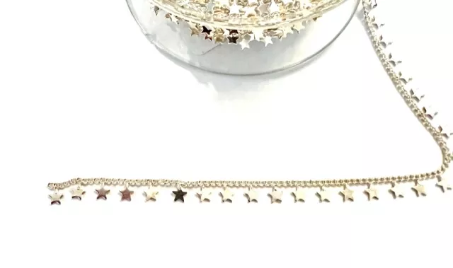 Chaine avec étoile, plaquée 10 microns en France