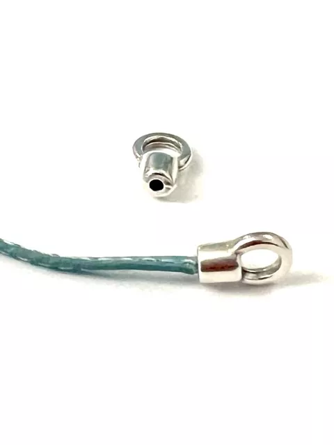 Embout à coller our cuir ou chaine de 1.5mm