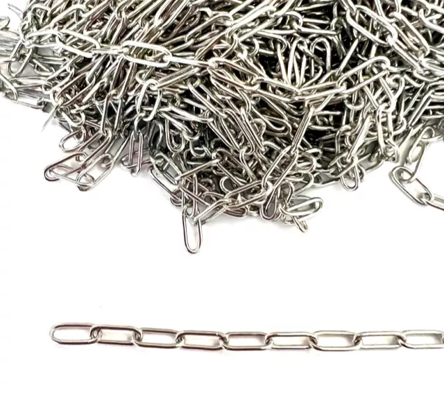 Chaine trombone en acier 10x4.2mm