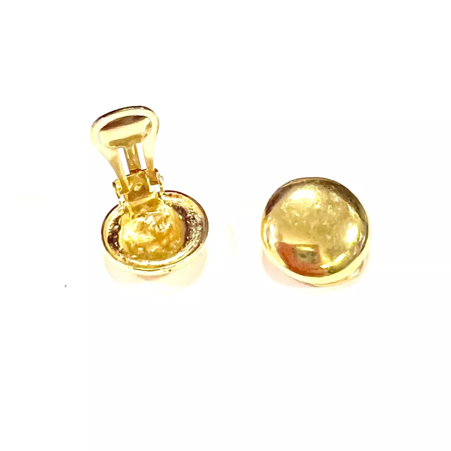 Boucles d'oreilles doré à clips