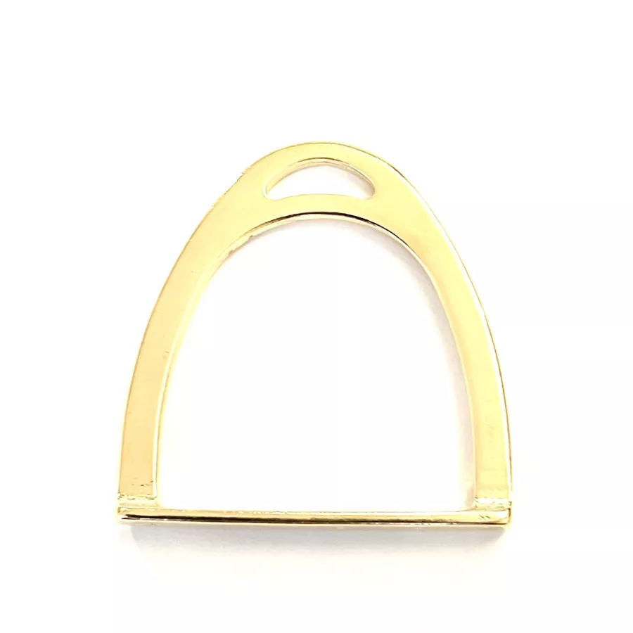 Grand etrier doré à l'or fin 1 micron FR