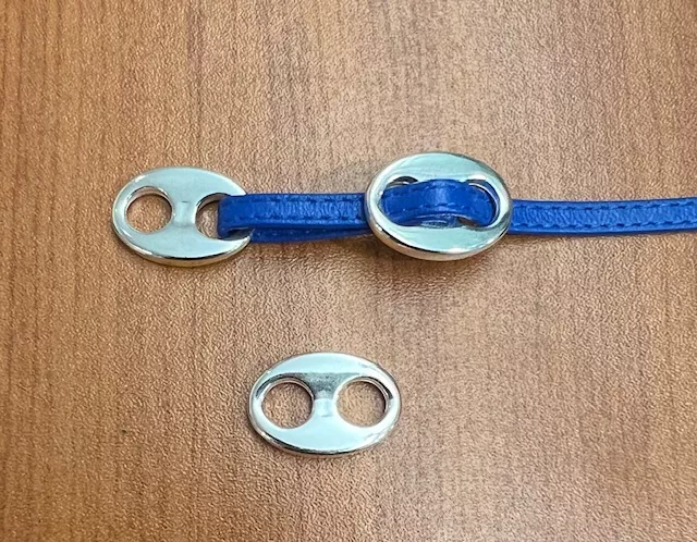 Intercalaire grain de café argent vif 10 microns