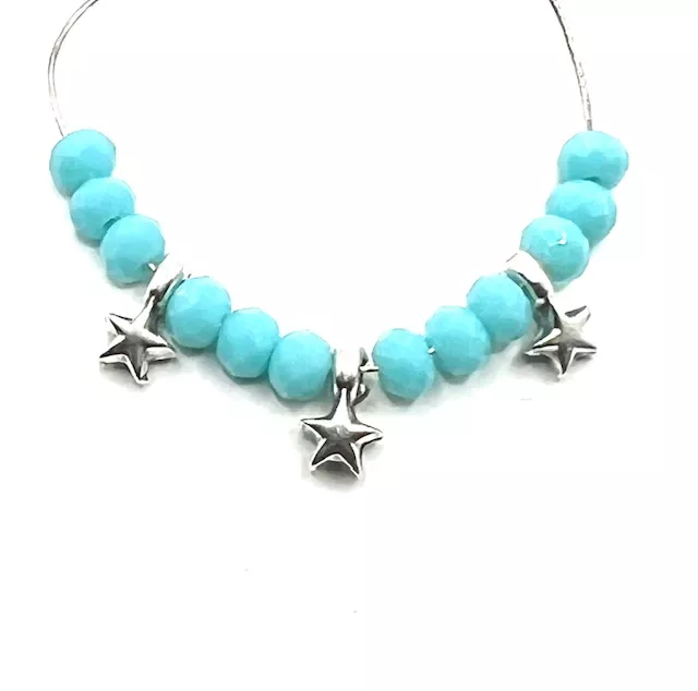 Minuscule étoile en pendant 4mm