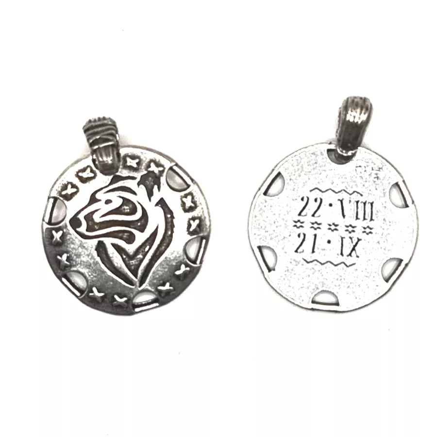 Pendant signe du zodiaque Amérindien ours