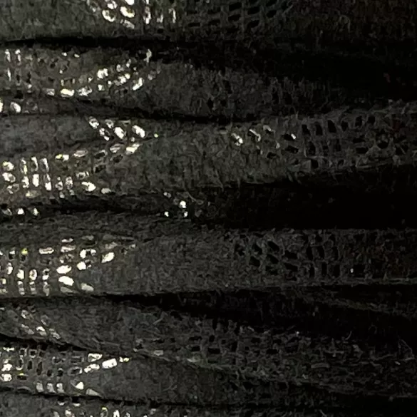 Cuir de chèvre doublé en 3mm avec motif kaki