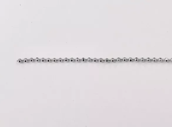Chaîne bille très fine diamanté, 0.6 mm