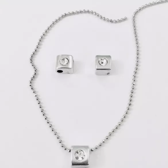 Chaîne bille très fine diamanté, 0.6 mm