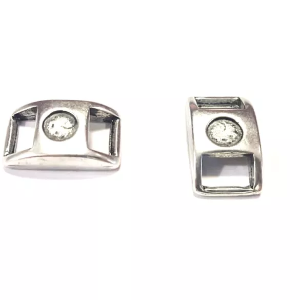 Passant pour cuir 10mm à coller perle, strass ou cuir