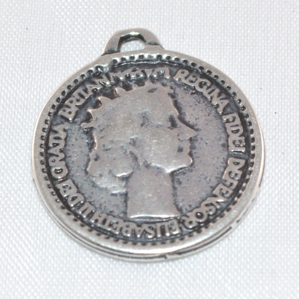 Pendant pièce de monnaie 