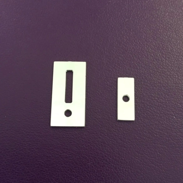 Fermoir T en laiton, exclusivité IDIL, plaqué argent 10 microns en France