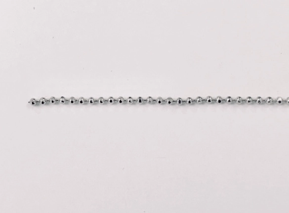 Chaîne bille très fine diamanté, 0.6 mm