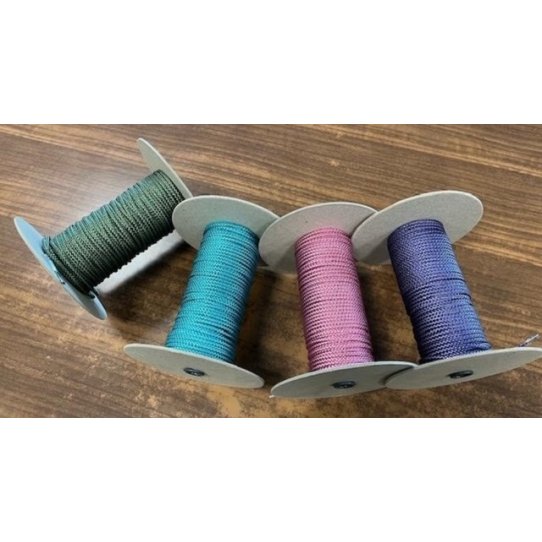 Cuir d'agneau tress 3mm-qualit joallerie-NOUVELLES COULEURS