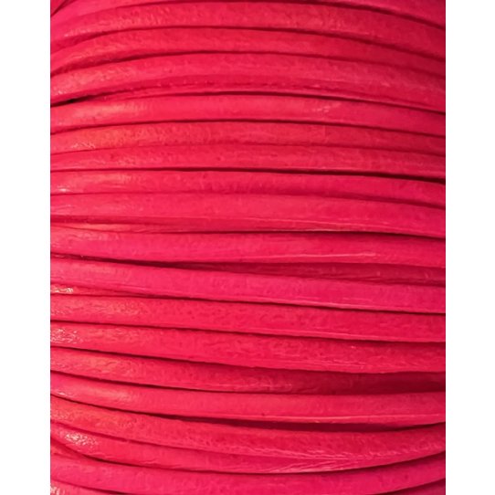 cuir de veau 3mm plat fluo