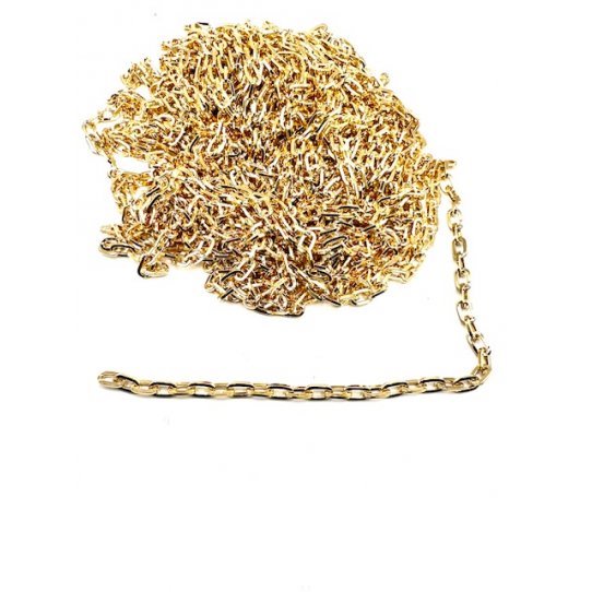 Chaine en laiton dor  l'or fin 24 carat en France
