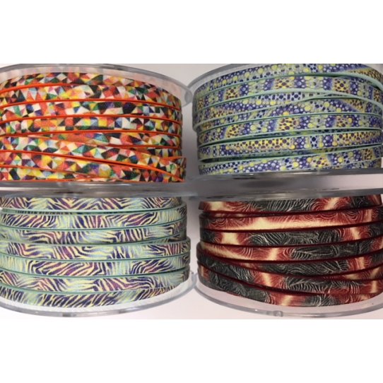 cuir de veau imprim� 