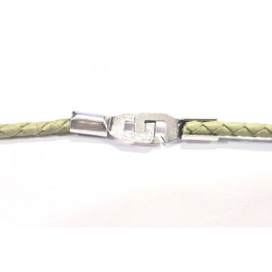 Fermoirs menottes rectangulaires plaqu�s en France 