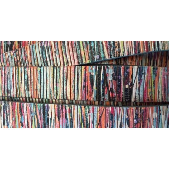 Cuir de Veau multi -couleur en 20 mm