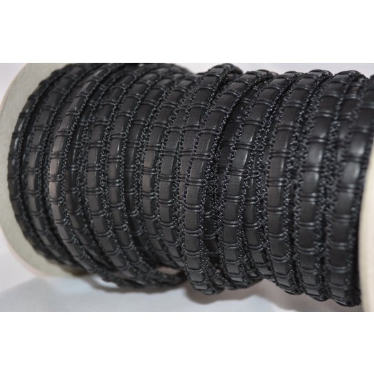 Cuir macram 6mm ton sur ton 