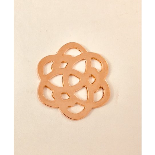 little serenity in rose gold, plated in France