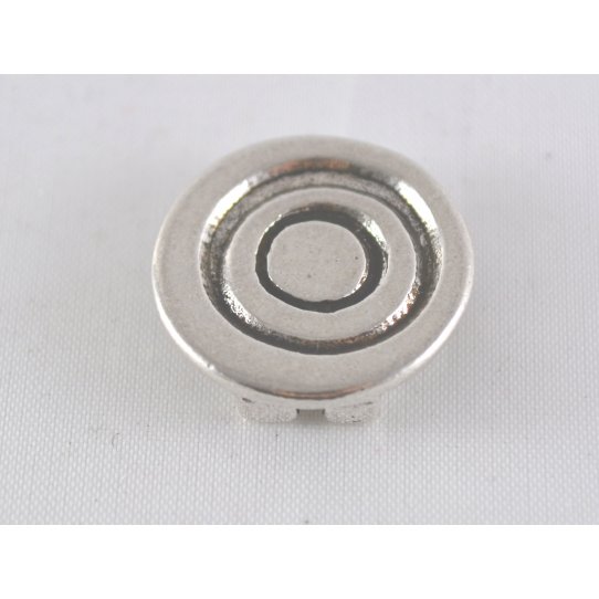Passing 13 mm spiral silver plated tin