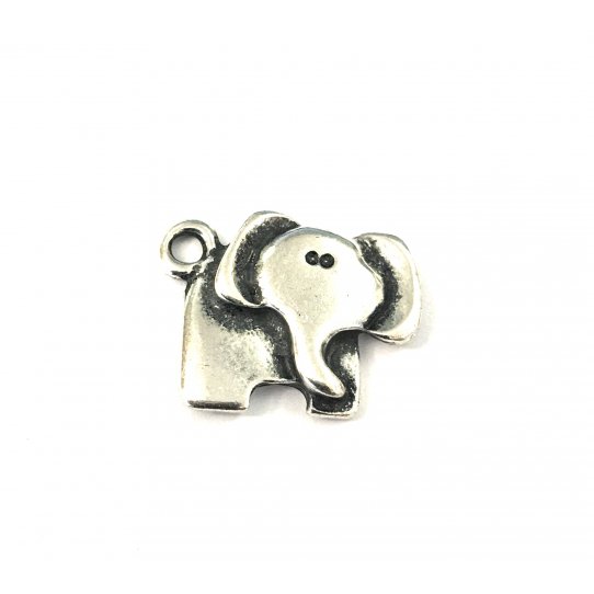 Pendant lphant 12.4 x 14.3 mm