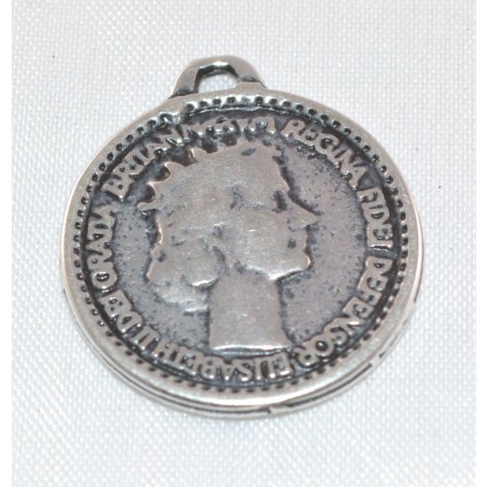 Pendant pice de monnaie 