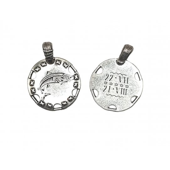 Pendant signe du zodiaque Amrindien saumon