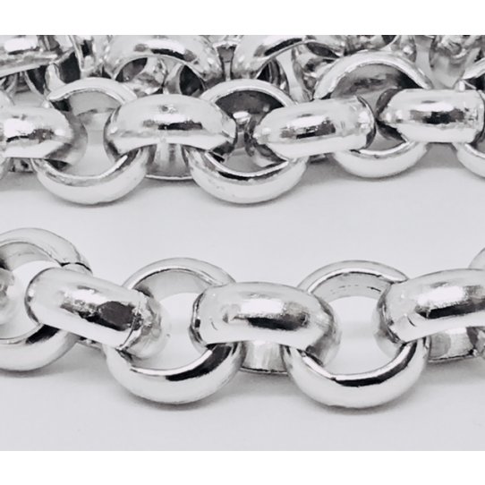 Trs grosse chaine jaseron en aluminium 17.5mm